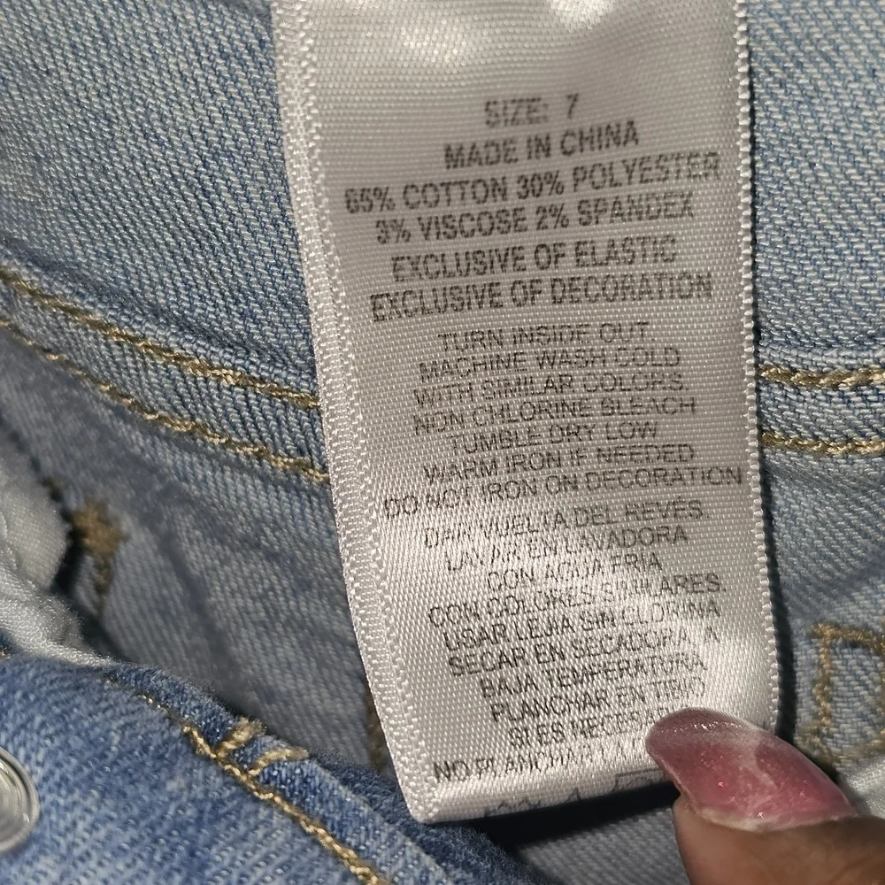 Wallflower Blue Flared Denim Jeans - Picture 5 of 14